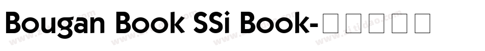 Bougan Book SSi Book字体转换